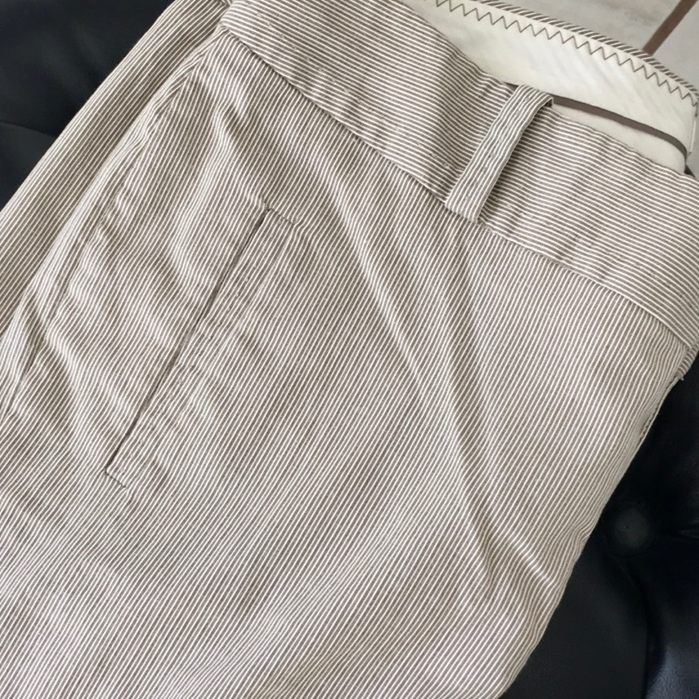 Banana Republic pin striped shorts
